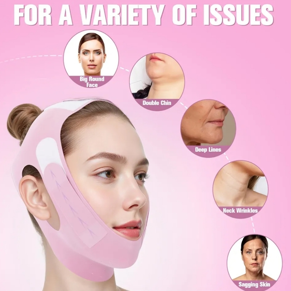 Chin Strap For Sleeping - Jawline Shaper - Picture 2 of 10